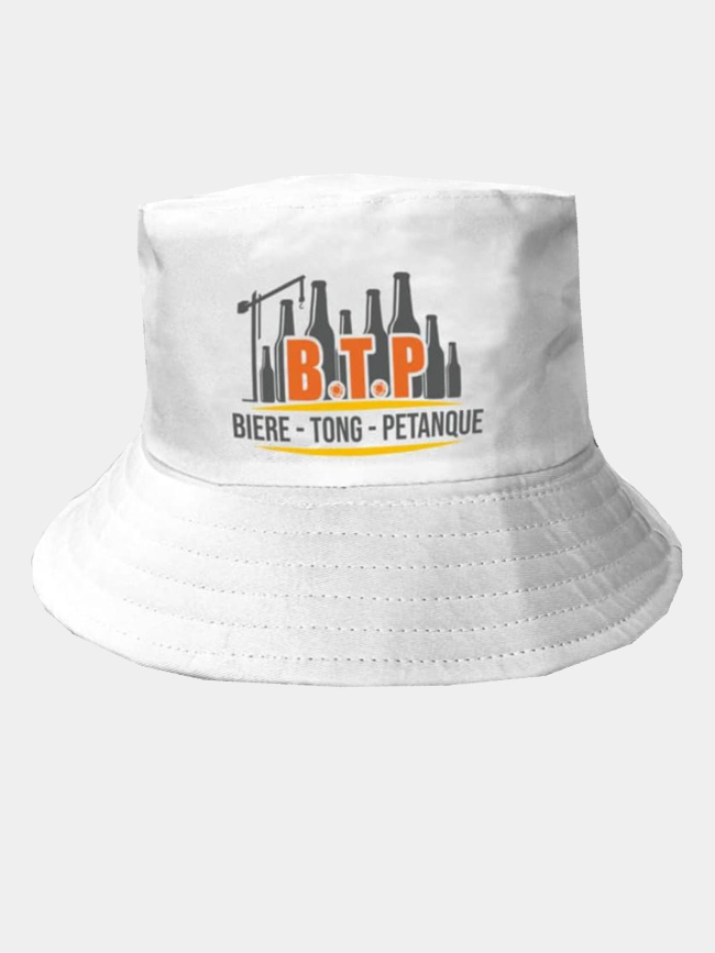 Bob b.t.p bière tong pétanque blanc adulte - STC