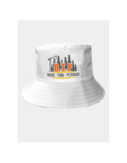 Bob b.t.p bière tong pétanque blanc adulte - STC