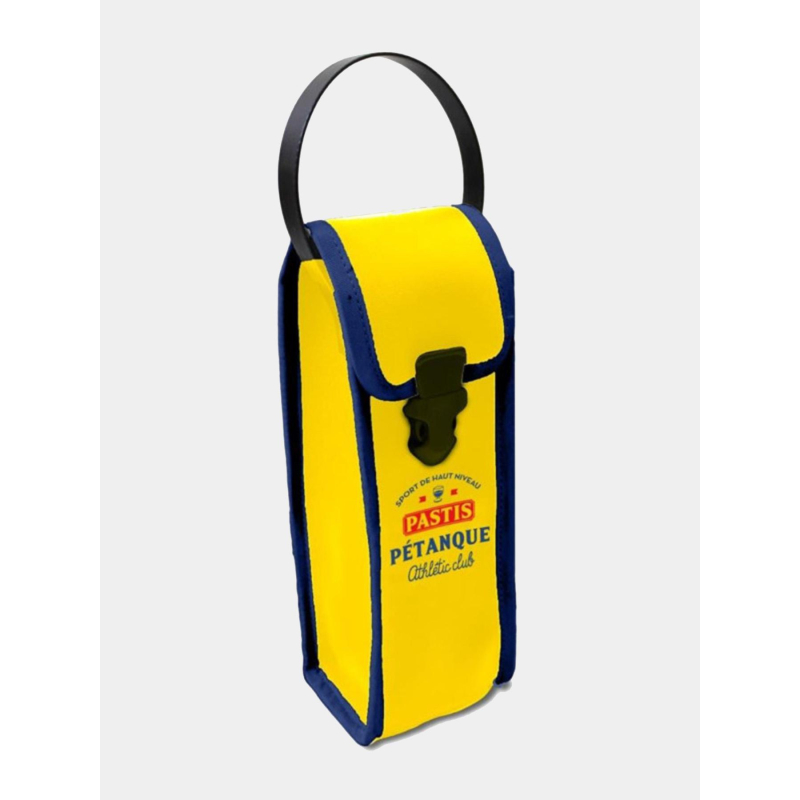Sacoche pour boules de pétanque pastis jaune - STC
