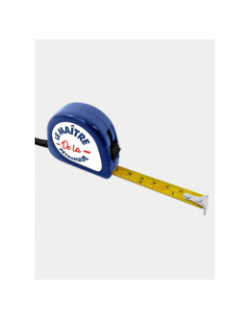 Double-mètre de pétanque bleu et blanc - STC