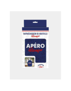 Rafraichisseur de bouteille pétanque bleu - STC