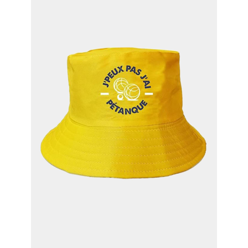 Bob pétanque club jaune adulte - STC