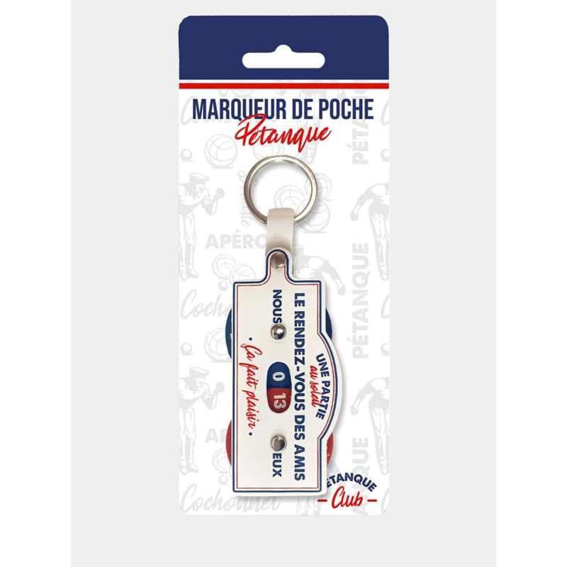 Marqueur de poches pour pétanque blanc - STC