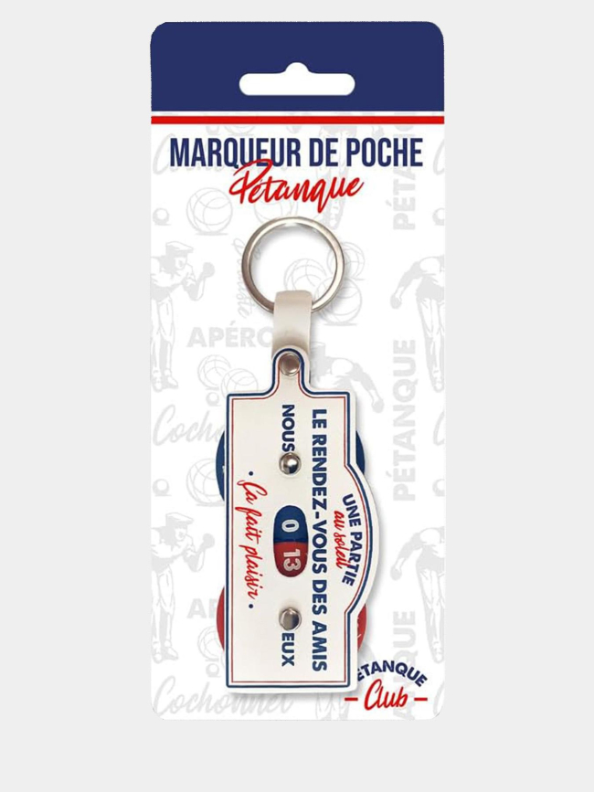 Marqueur de poches pour pétanque blanc - STC