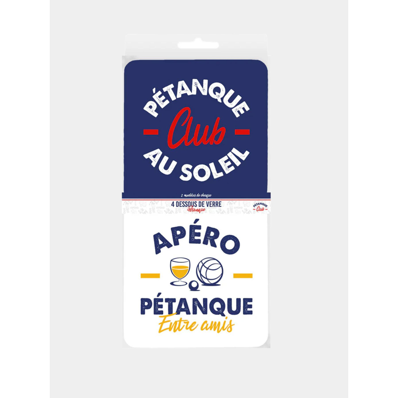 Dessous de verre pétanque club - STC