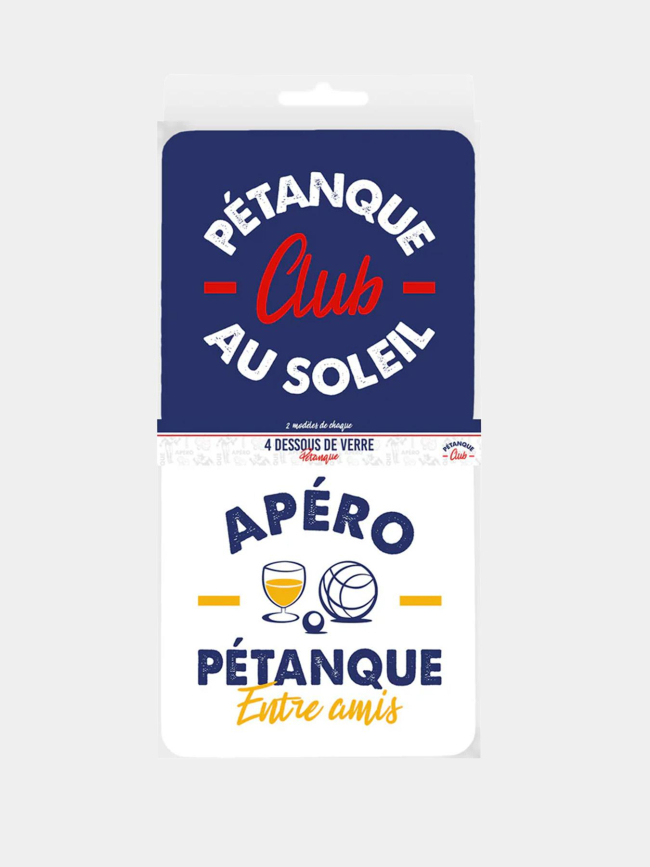 Dessous de verre pétanque club - STC