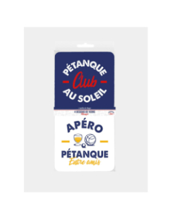 Dessous de verre pétanque club - STC