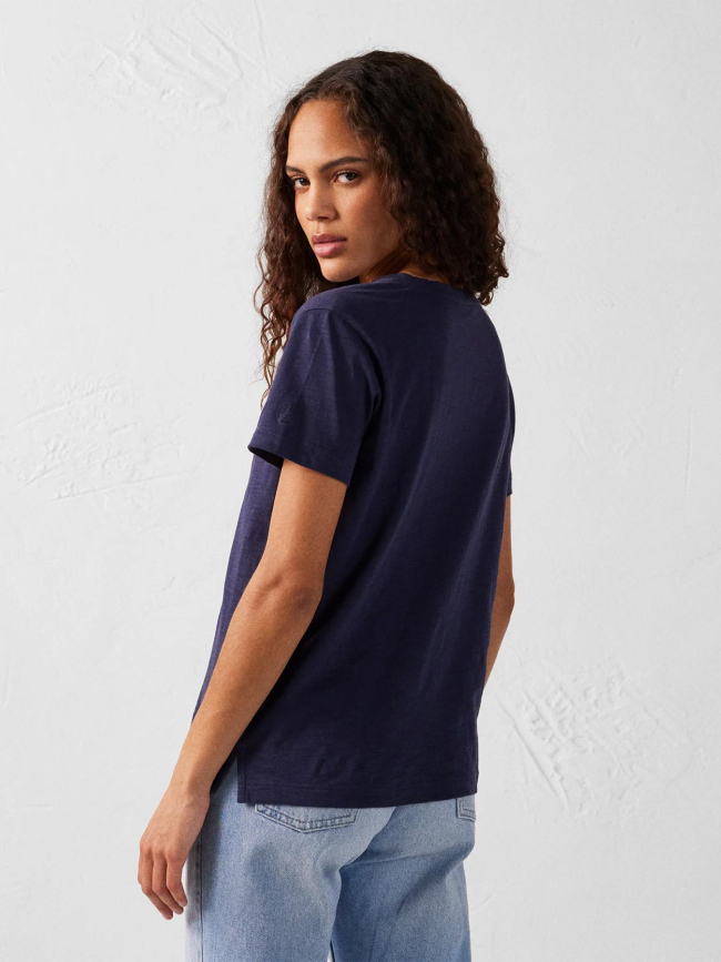 T-shirt à manches courtes sonia bleu marine femme - JOTT