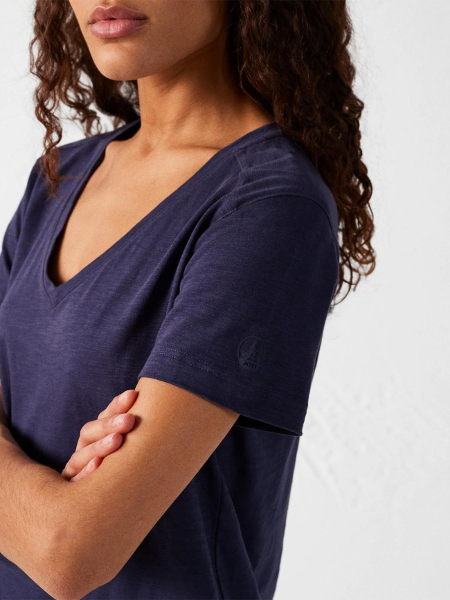 T-shirt à manches courtes sonia bleu marine femme - JOTT