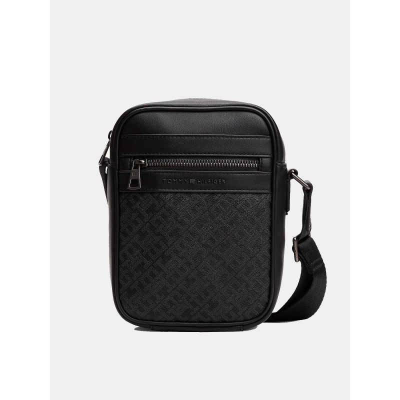 Sacoche à bandoulière et monogramme noir homme - Tommy Hilfiger