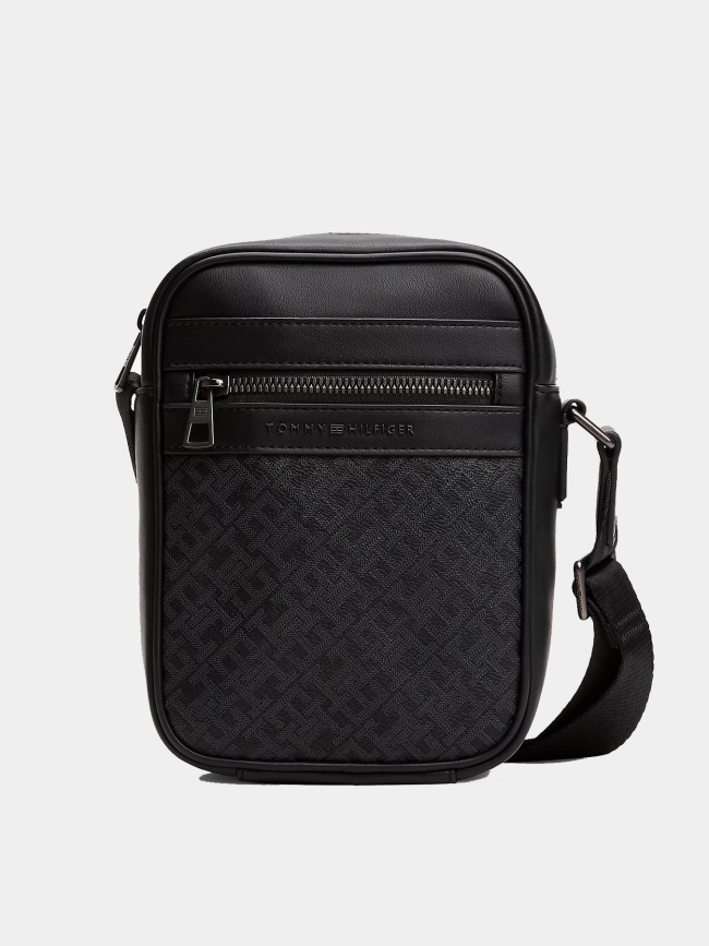 Sacoche à bandoulière et monogramme noir homme - Tommy Hilfiger
