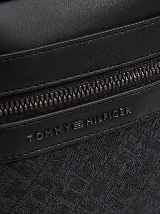 Sacoche à bandoulière et monogramme noir homme - Tommy Hilfiger