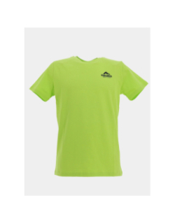 T-shirt à manches courtes union vert fluo homme - Helvetica