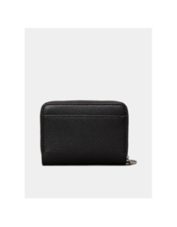 Portefeuille en simili cuir lézardé noir femme - Calvin Klein Jeans