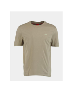 T-shirt à manches courtes dero beige homme - Hugo