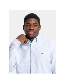 Chemise oxford coupe standard bleu homme - Tommy Jeans