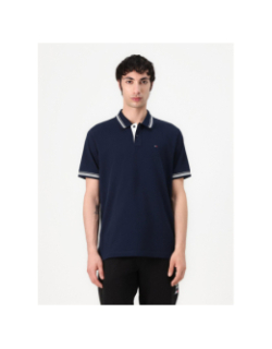 Polo manches courtes regular bleu marine homme - Tommy  Jeans