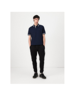 Polo manches courtes regular bleu marine homme - Tommy  Jeans