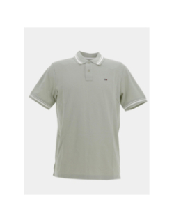 Polo à manches courtes regular vert pale homme - Tommy Jeans