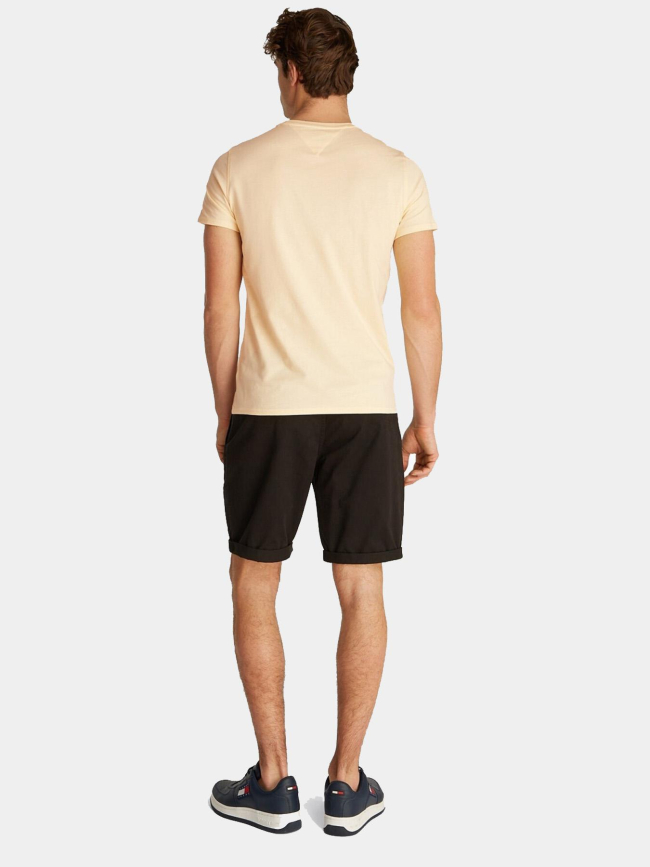 T-shirt à manches courtes ajusté beige homme - Tommy Jeans