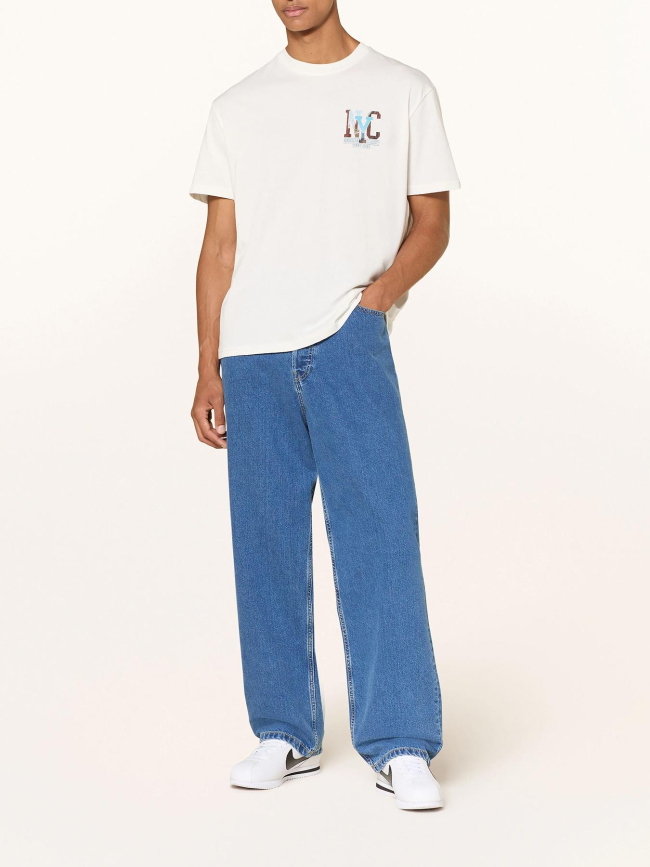 T-shirt décontracté à imprimé au dos blanc homme - Tommy Jeans