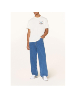 T-shirt décontracté à imprimé au dos blanc homme - Tommy Jeans