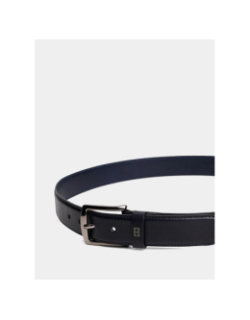 Ceinture denton à plaque drapeau noir homme - Tommy Hilfiger