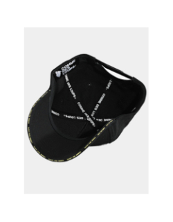 Casquette avec badge rubber noir fluo adulte - Comme Des Loups