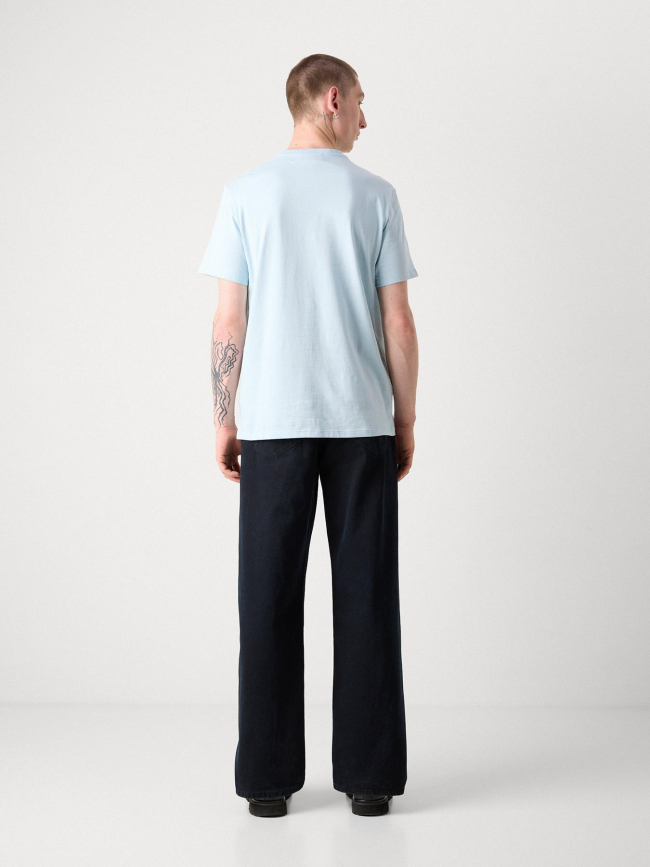 T-shirt smooth solid bleu homme - Calvin Klein Jeans