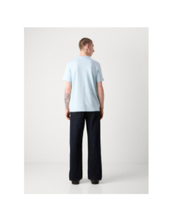 T-shirt smooth solid bleu homme - Calvin Klein Jeans