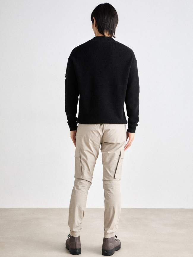 Pantalon cargo skinny en ripstop beige homme - Cavin Klein Jeans