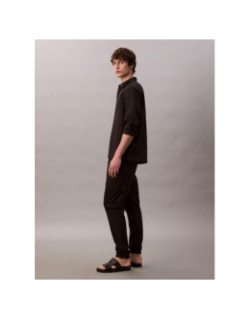 Pantalon cargo skinny en ripstop noir homme - Calvin Klein Jeans