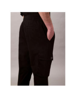 Pantalon cargo skinny en ripstop noir homme - Calvin Klein Jeans