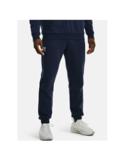 Pantalon jogging ua icon fleece bleu marine homme - Under Armour