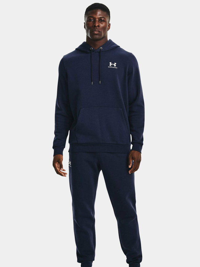 Pantalon jogging ua icon fleece bleu marine homme - Under Armour