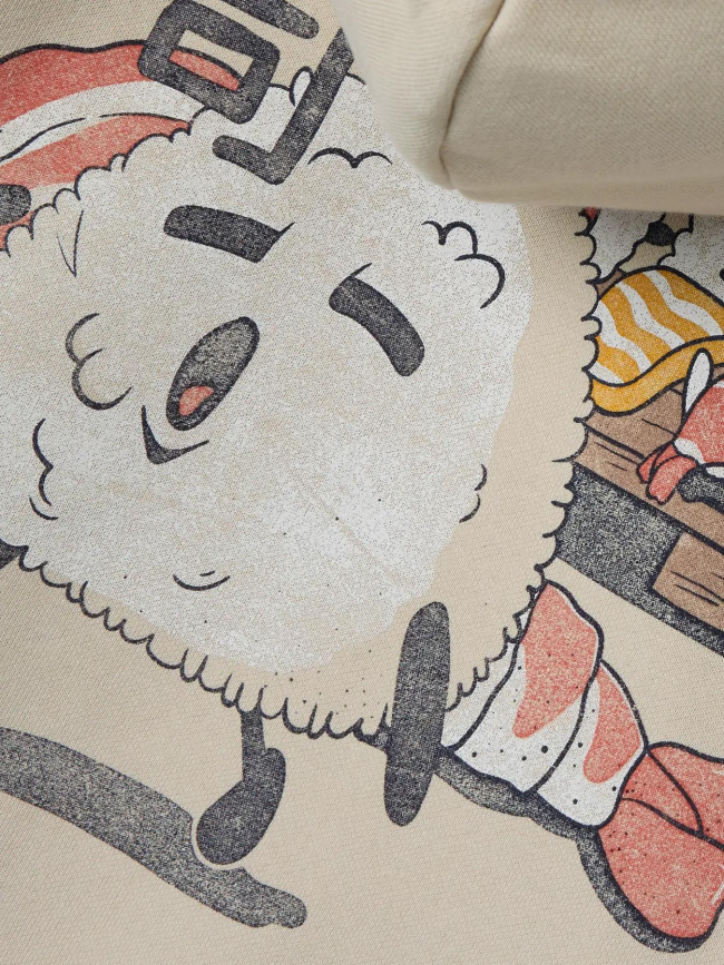 Sweat à capuche nkmkian beige enfant - Name It