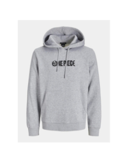 Sweat à capuche joronepiece gris homme - Jack & Jones