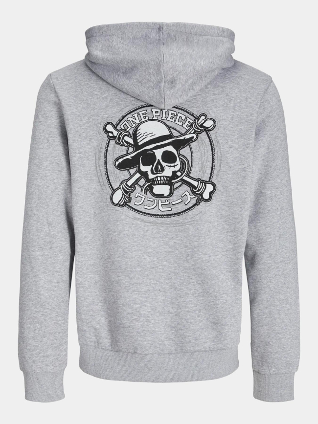 Sweat à capuche joronepiece gris homme - Jack & Jones