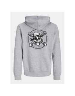 Sweat à capuche joronepiece gris homme - Jack & Jones