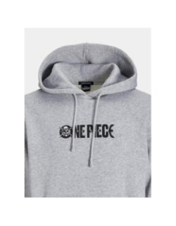 Sweat à capuche joronepiece gris homme - Jack & Jones