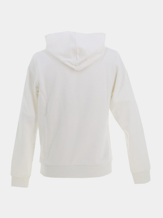 Sweat à capuche seven blanc bleu homme - Jack & Jones