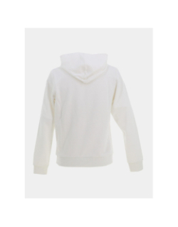 Sweat à capuche seven blanc orange homme - Jack & Jones