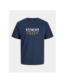 T-shirt seven bleu marine homme - Jack & Jones