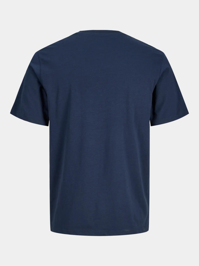 T-shirt seven bleu marine homme - Jack & Jones