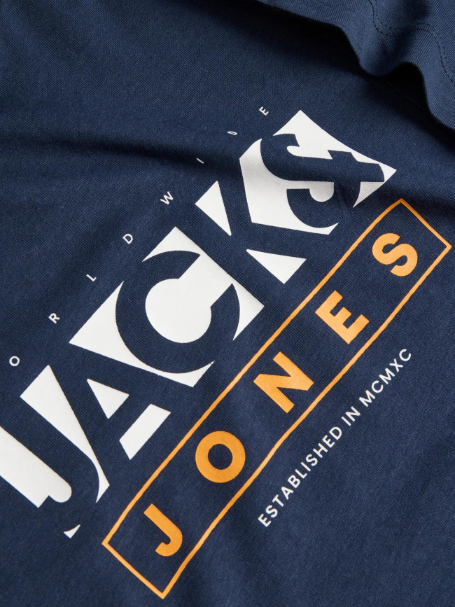 T-shirt seven bleu marine homme - Jack & Jones