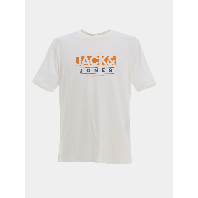 T-shirt seven blanc homme - Jack & Jones