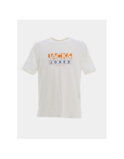 T-shirt seven blanc homme - Jack & Jones