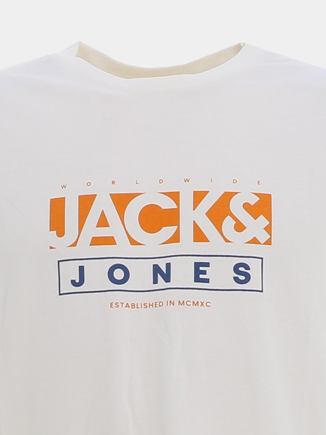 T-shirt seven blanc homme - Jack & Jones