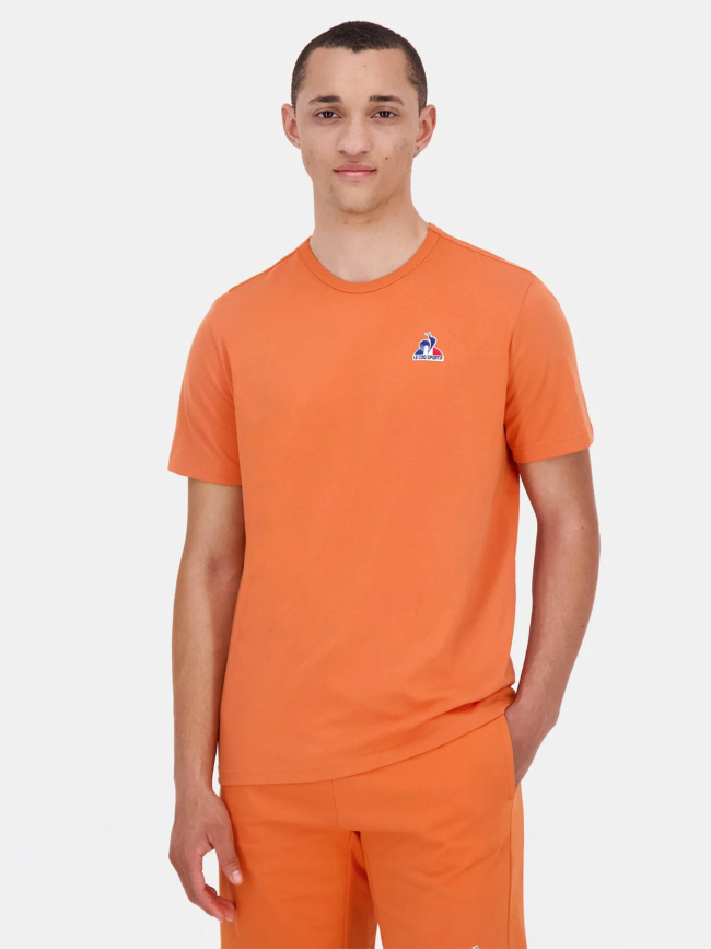 T-shirt à manches courtes n1 orange homme - Le Coq Sportif