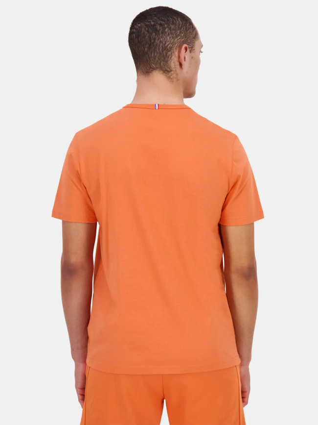T-shirt à manches courtes n1 orange homme - Le Coq Sportif